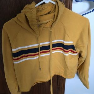 Retro cropped sweater